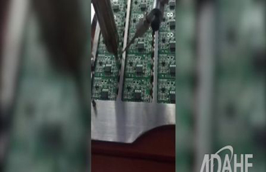數碼管驅動板專用自動焊錫機視頻